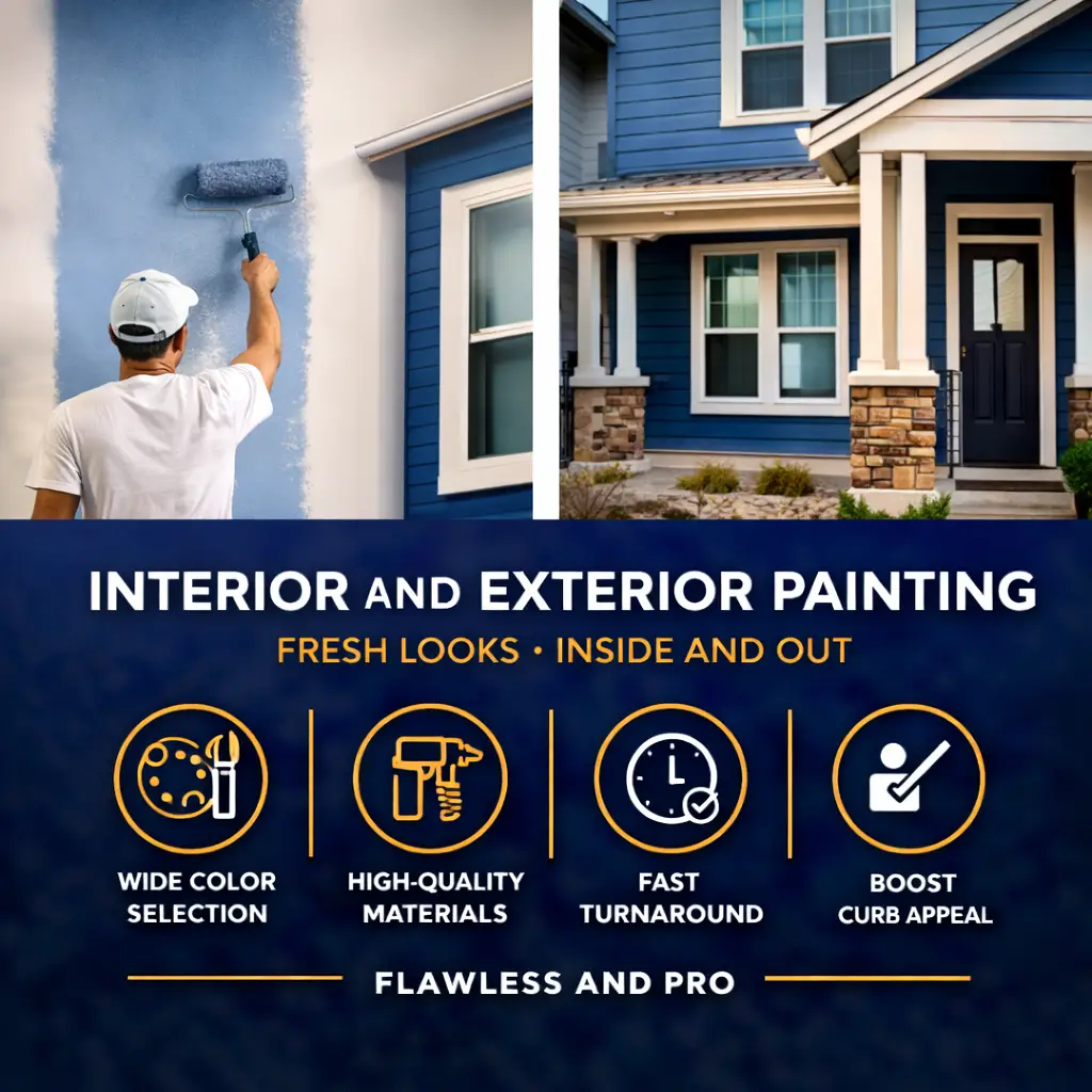 INTERIOR AND EXTERIOR PAINTING